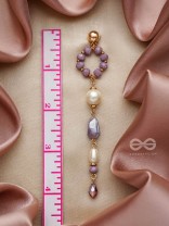 In the Loop- Golden Embellished Earrings