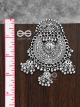 A Boho Dream - Oxidised Triple Jhumki Danglers