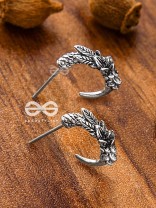 The Little Boho Ringlet Studs - Tiny Trinket Earrings