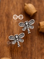 The Little Dragonflies - Tiny Trinket Earrings
