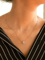 The Dainty Delight - Golden Casual Neckpiece With Anti-Tarnish Coating 