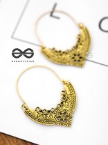 The Vintage Elegance - Golden Boho Earrings