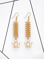 The Spiralling Studded Stars - The Golden Charm Collection