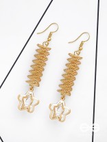 The Spiralling Studded Stars - The Golden Charm Collection