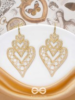 The Multilayered Intricate Hearts - The Golden Charm Collection