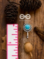 The Bohemian Ringlets - Turquoise Boho Nosering