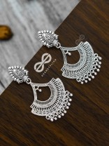 A Little Bohemian Elegance - Oxidised Boho Earrings