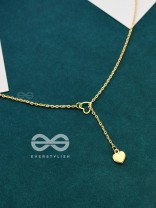The Girl with a Golden Heart - Statement Neckpiece
