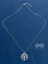 The Nature Lover Statement Pendant - Silver