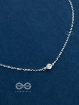 The Dainty Shimmer Neckpiece - Silver