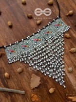 The Statement Enamelled Jhaalar Choker