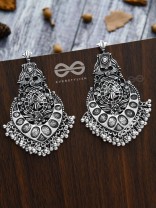 The Artistic Bohemian Expression - Statement Boho Earrings 