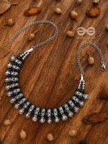 The Bohemian Elegance - Oxidised Statement Neckpiece