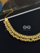 The Bohemian Classic - Oxidised Statement Necklace (Golden)