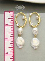 An Eclectic Delight - Statement Pearl Earrings