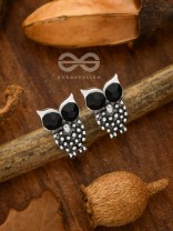 The Glimmering Owls - Tiny Trinket Earrings