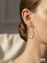 The Hexing Hexagons - Golden Playful Hoops