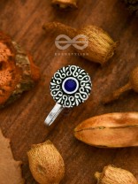 The Noble Motifs - Non-Pierced Boho Nosepin (Sapphire Blue)