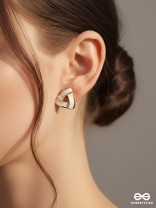 Miss Minimilist - ELegant Enamel  Earrings