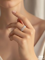 The Intricate Elegance - Adjustable Ring
