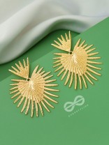 The Boho-Chic Godess - Golden Statement Earrings