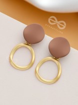 Miss Congeniality - Statement Golden Earrings