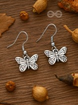 Butterfly Fly Away Danglers - Tiny Trinket Earrings