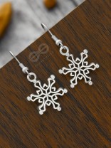 The Snazzy Snowflakes - Tiny Trinket Earrings