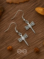 Gaia's Dragonflies - TIny Trinket Earrings