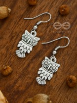 The Woke Owls - Silver Dangling Earrings