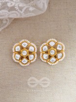 The Classy Elegance - Set of Statement Choker and Studs (Emerald Green)