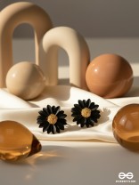 BLOOM IN DARKNESS - Statement Stud Earrings