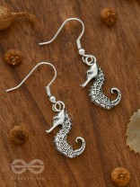 Lioness of the Sea - Tiny Trinket Earrings