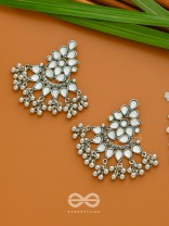 Melange of Mystery- Oxidised Embellished Earrings