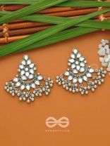 Melange of Mystery- Oxidised Embellished Earrings