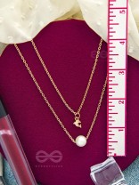 The Aquatic Wonders - Golden Layered Neckpiece With Anti-Tarnish Coating 