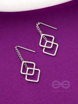 Dainty Dazzlers- Silver Earrings
