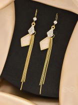 The Golden Rain- Chic Golden Earrings
