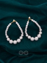 The Pearl Harbor- Golden Pearl Earrings