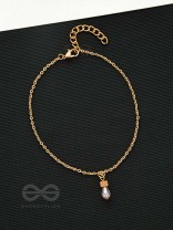 The Icey Glam - Golden Anklet