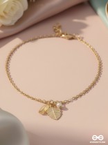The Autumn Tree- Elegant Golden Anklet