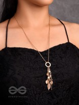 Joys Of Spring- Elegant Golden Necklace With Anti-Tarnish Coating 