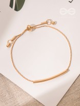 Band of Love- Elegant Golden Bracelet 