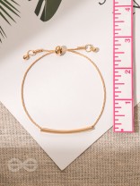 Band of Love- Elegant Golden Bracelet 