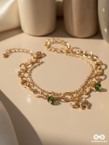 The Jungle King- Golden Layered Bracelet