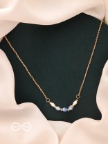The Million Dollar Smile-Golden Beads Necklace With Anti-Tarnish Coating 