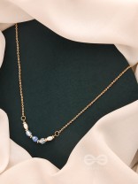 The Million Dollar Smile-Golden Beads Necklace With Anti-Tarnish Coating 