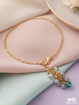 Fruits of Heaven- Golden Beads Bracelet