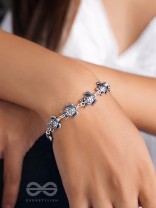 The Turtle Tale- Oxidised Turtle Bracelet
