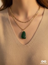 The Forest Essential- Golden Layered Necklace